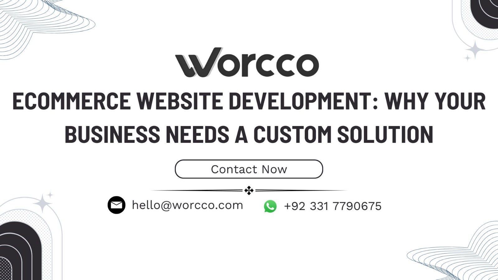 Ecommerce Website Development: Why Your Business Needs a Custom Solution